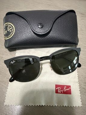 Ray-Ban RB 3538 Black with case